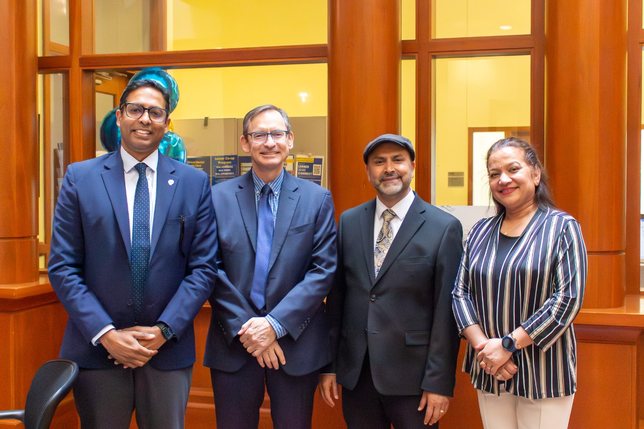 Dr. Uttam Gualee presented at UD event in May 2026