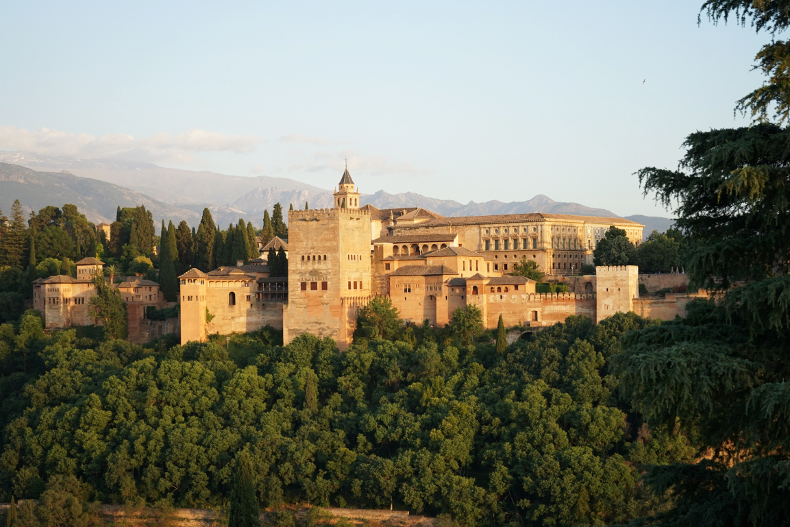 View of the Alhambra Palace