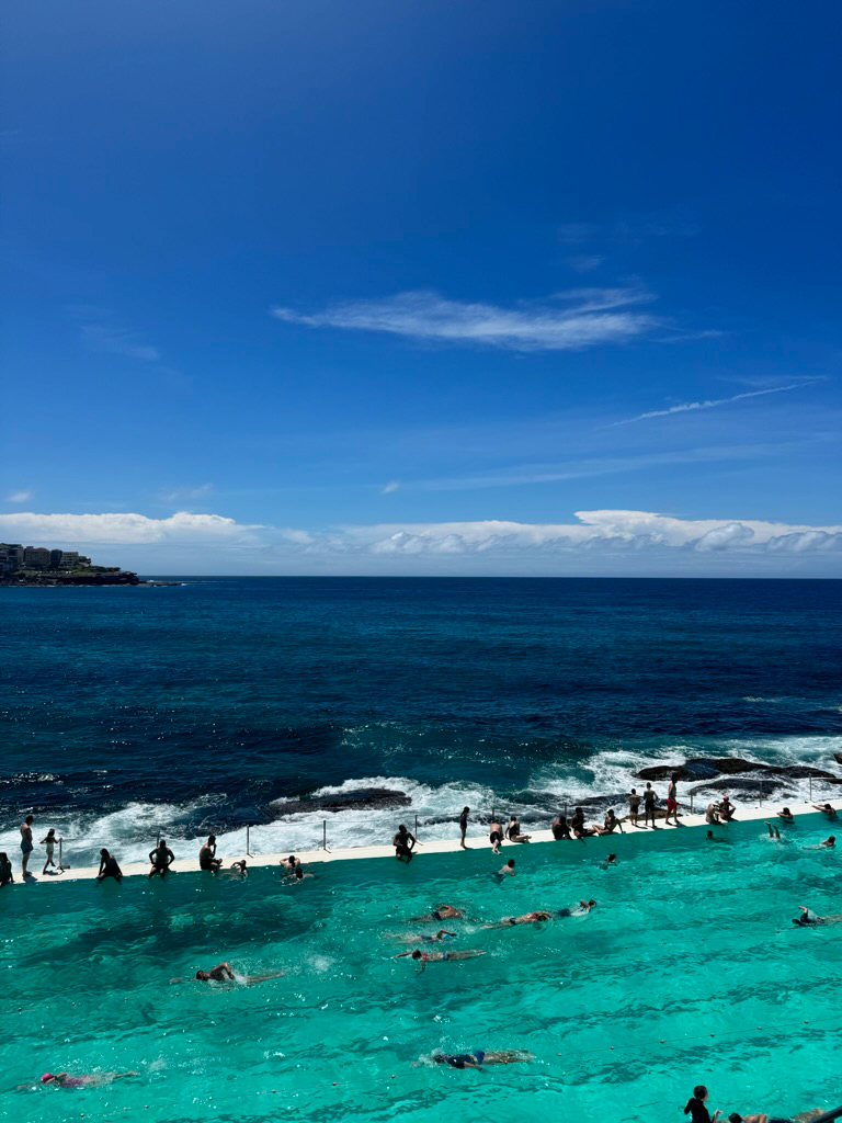 Study Abroad Storytelling Contest winner The Bondi Icebergs pool in Australia