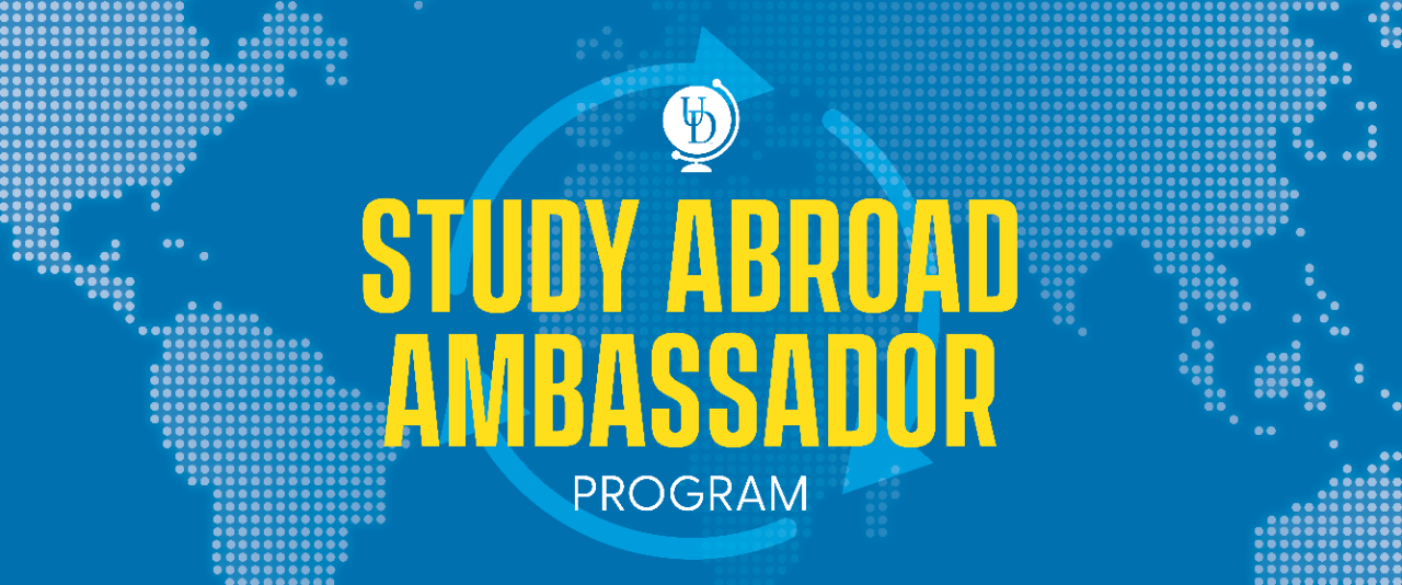 Study abroad ambassadors