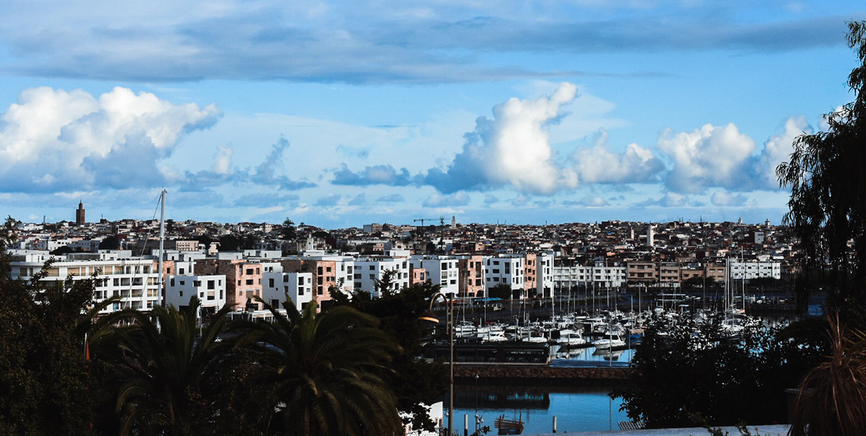 A view of a Moroccan skyline