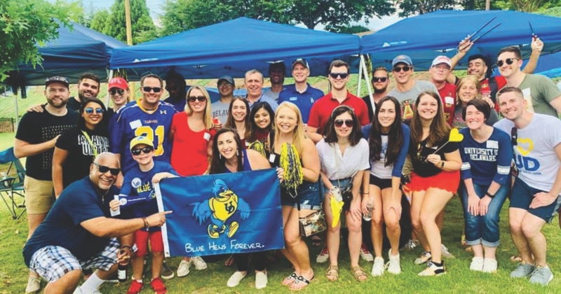 UD alumni gather at an event