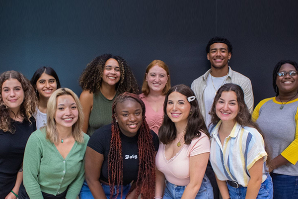 First-year cohort Social Justice Peer Educators 