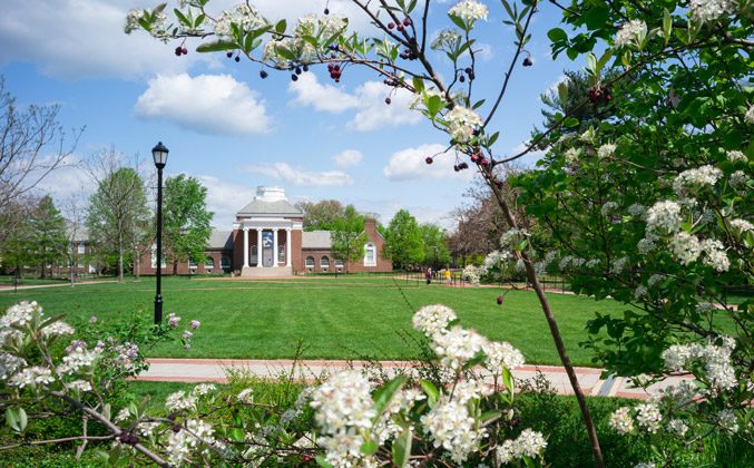 Campus photo from the University of Delaware. 