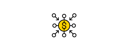 crowdfunding icon.