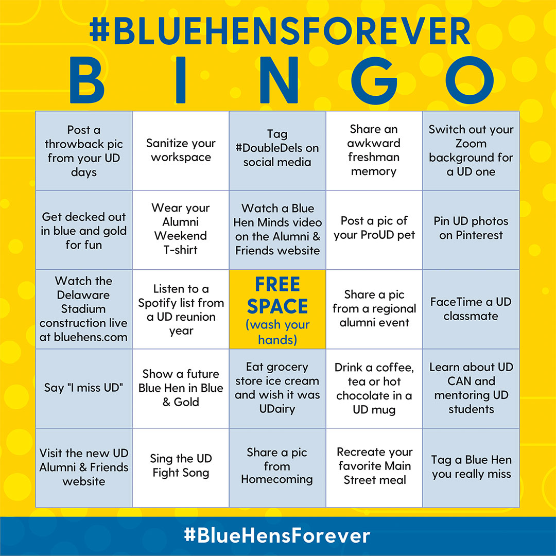 Play UD Bingo!