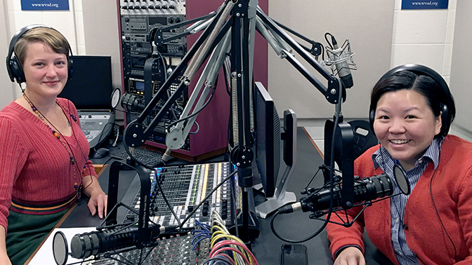 91.3 WVUD: The Voice of the University of Delaware.