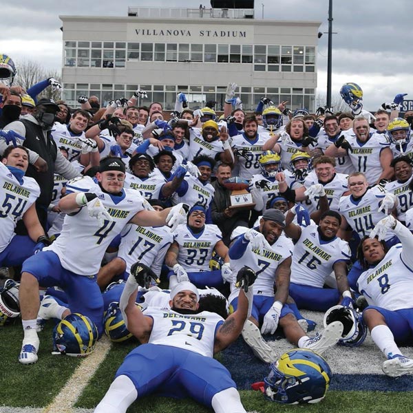 Blue Hens Clinch CAA Title