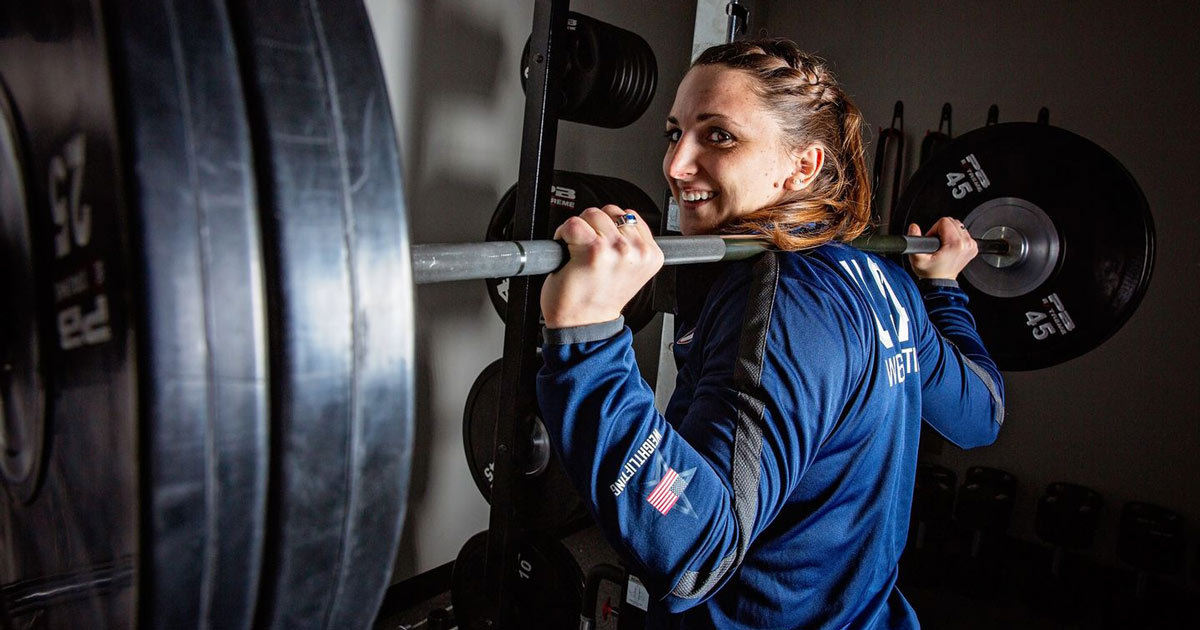 Jillian Seamon, UD alumna, Lead Athletic Trainer at St. Luke's University Health Network