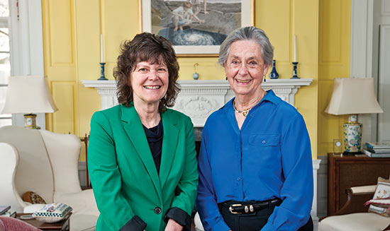 MaryDozier_EdnaPierce Edna Bennett Pierce and Mary Dozier.
