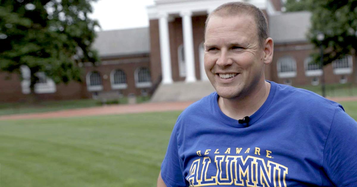 Q&A with Mike Pfeifer, BSPA08, founder of 1440 Film Co, director of the Blue Hen Feeling video Q&A with Mike Pfeifer, BSPA08, founder of 1440 Film Co, director of the Blue Hen Feeling video