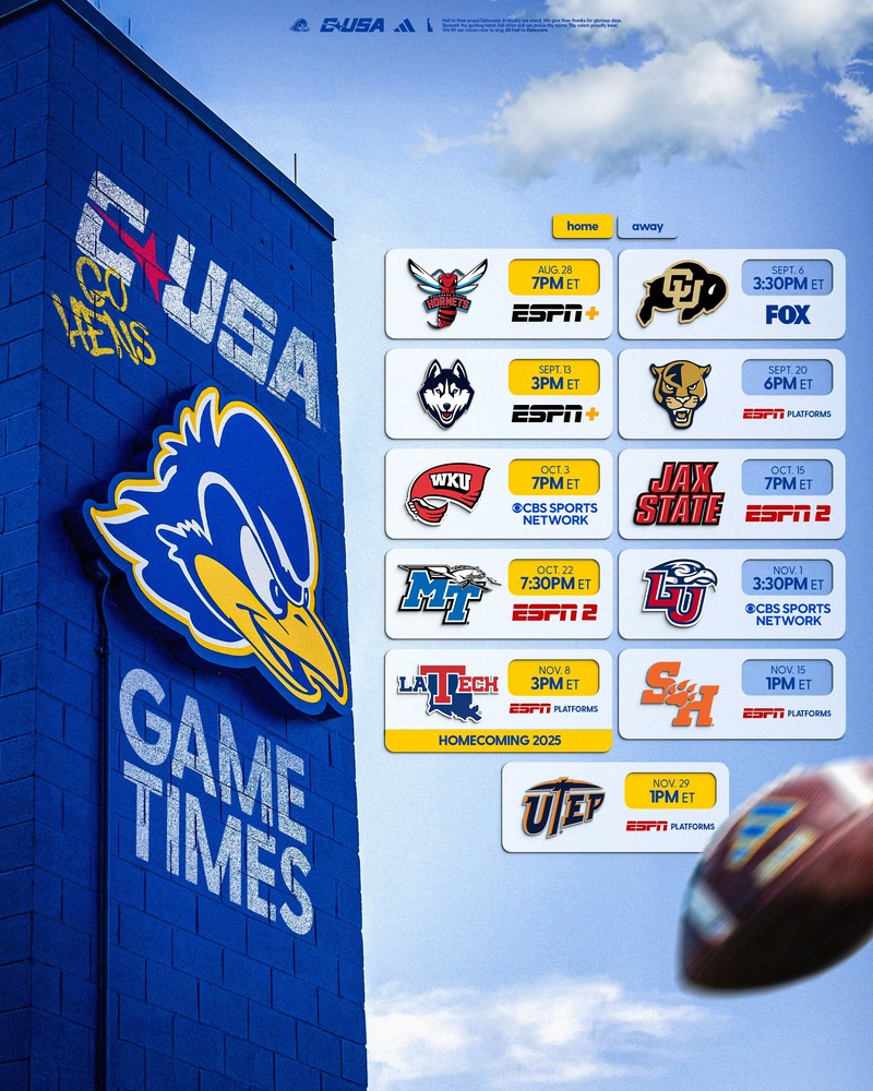 Blue Hens 2025 Football Game Times Blue Hens 2025 Football Game Times