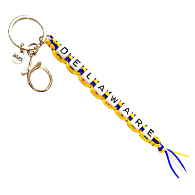 Delaware Blue Hens Keychain
