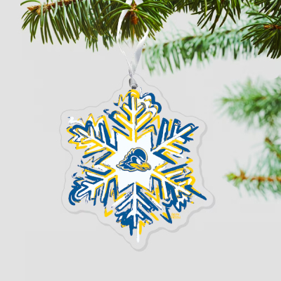 UD Snowflake Acrylic Ornament
