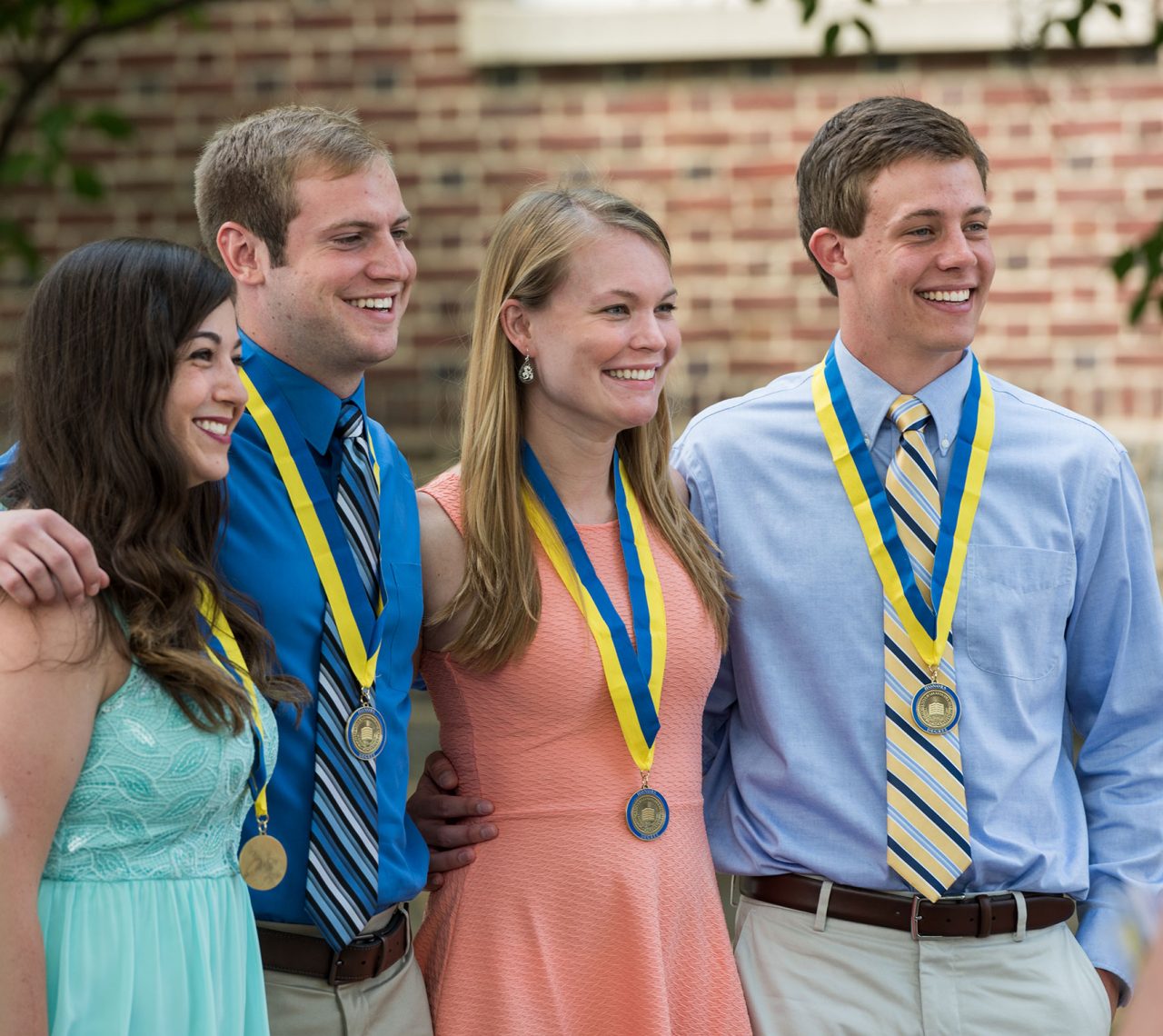 2015-honors-commencement-22 An audience of several hundred students, family and friends joined UD faculty, staff and administrators on Friday May 29th, 2015 to recognize 47 students receiving the honors degree with distinction and 212 students receiving the honors degree.