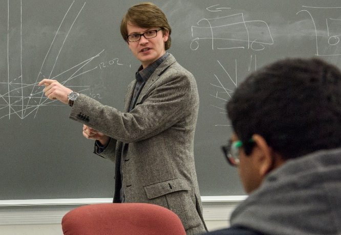 UD professor teaches Philosophy students