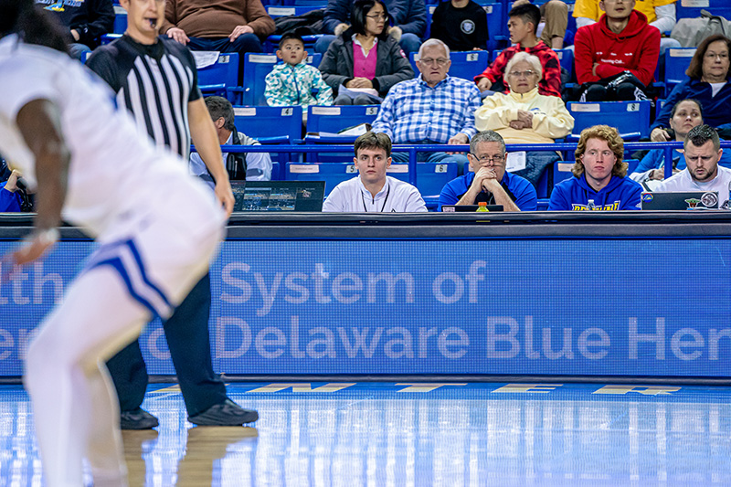 Sport performance analytics Colin Pie Colin Pie works a University of Delaware basketball team.