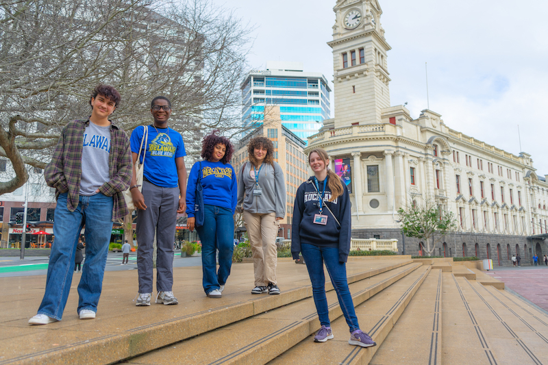 UD is renowned for its commitment to global education, as the first American university to launch a study-abroad program more than 100 years ago. Today, UD awards approximately $1 million annually to support study-abroad scholarships.