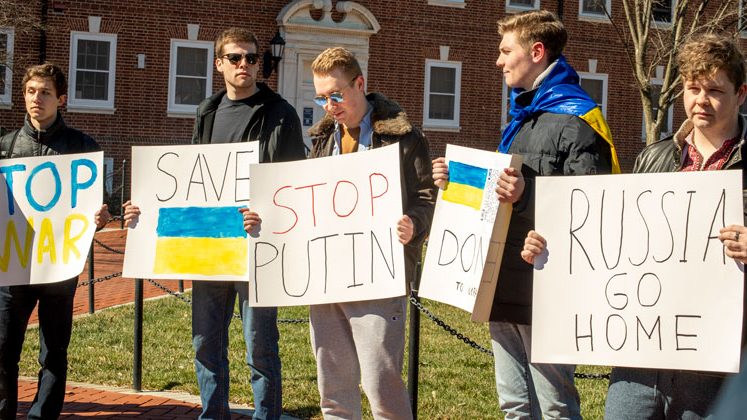 Rallying for Ukraine