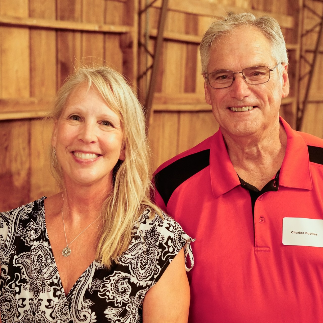 Karen Aniunas and Charles Postles