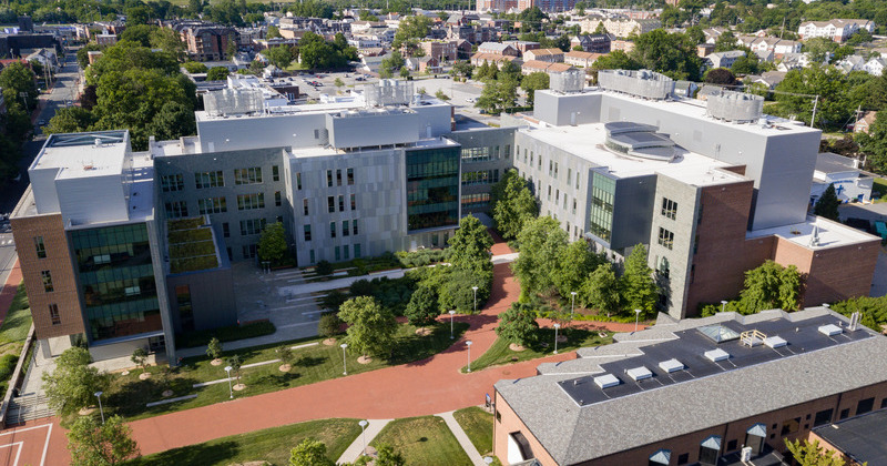 Aerial photo of the ISE Lab