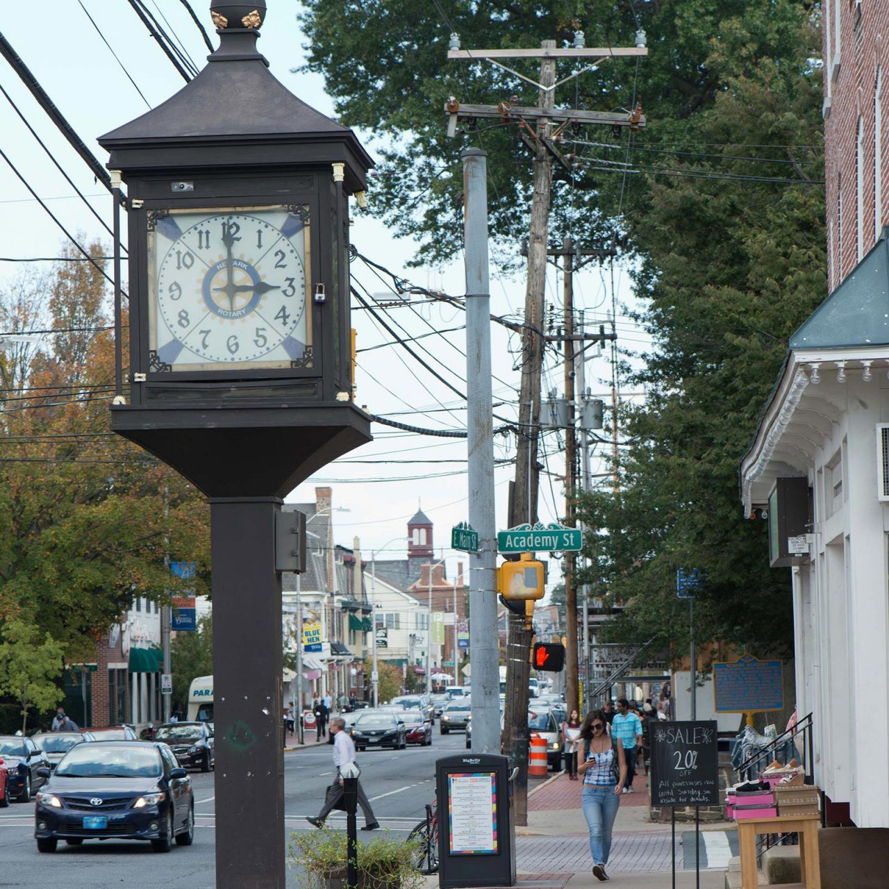 Main Street Newark on 10/8/15