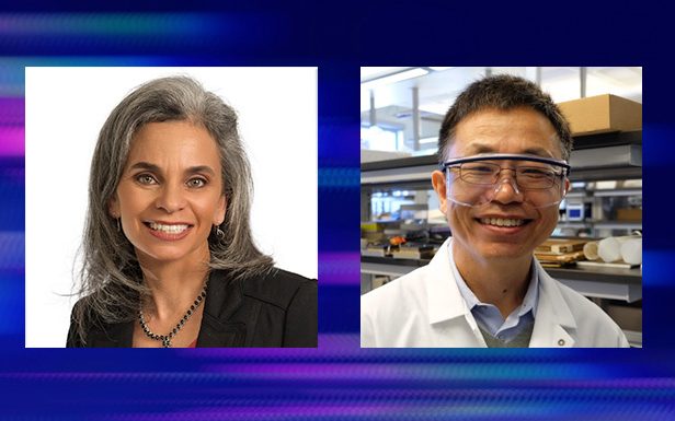 Wendy Smith (left) and Yushan Yan have been named to Clarivate’s global list of Highly Cited Researchers 2022 for the impact of their research publications on their respective fields.