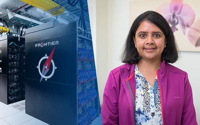 UD’s Sunita Chandrasekaran, David L. and Beverly J.C. Mills Career Development Chair in the Department of Computer and Information Sciences, and her students have been working to ensure that key software will be ready to run on Frontier — the fastest computer in the world — when it “opens for business” to the scientific community in 2023.