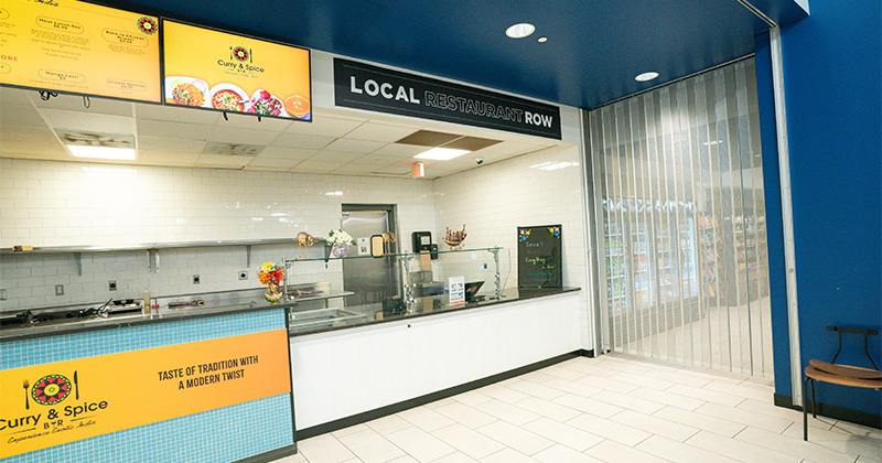 Local Restaurant Row