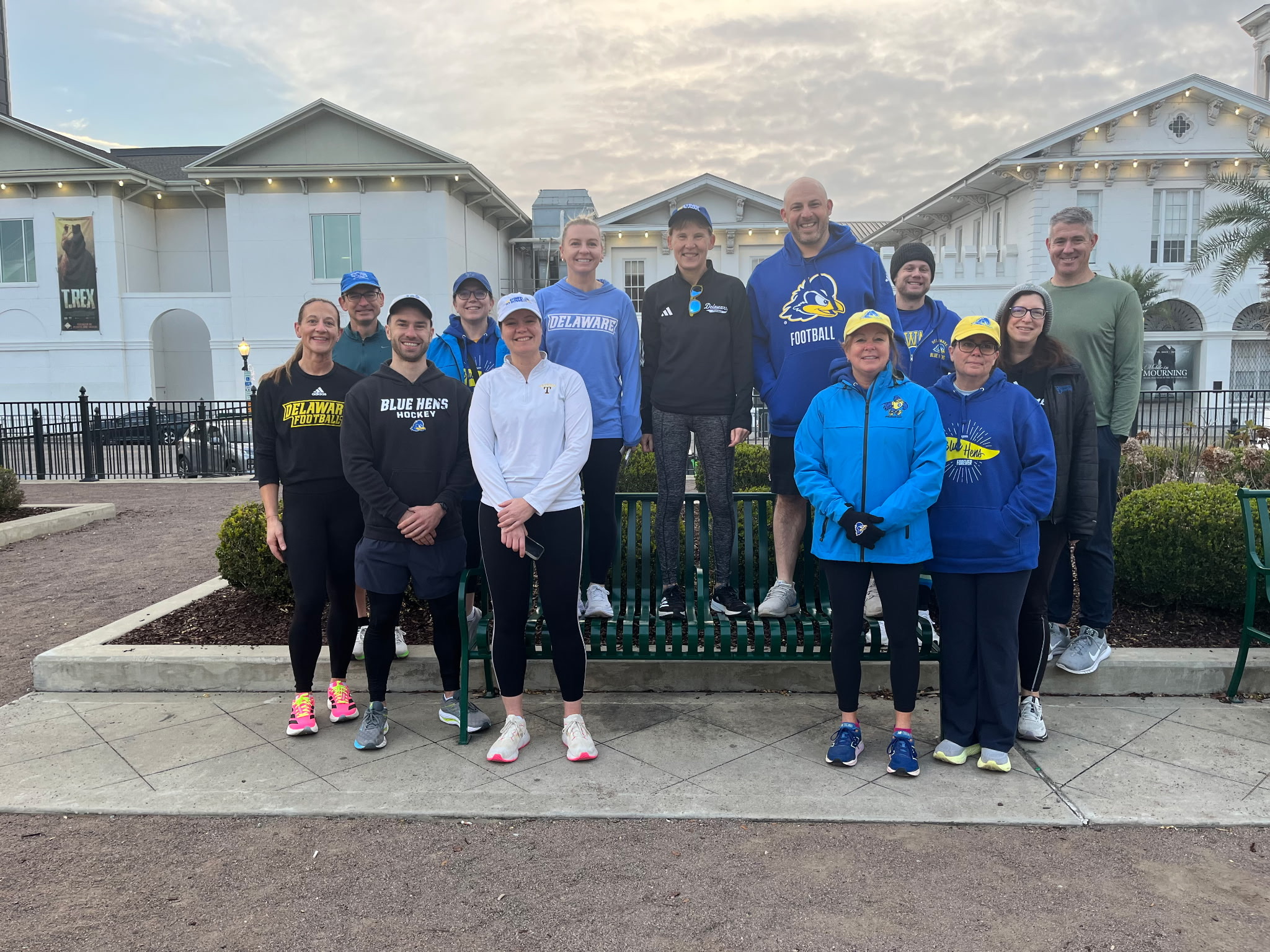 Prez Run in in Mobile, Alabama, before the Fightin’ Blue Hens play in the 68 Ventures Bowl, Dec. 17, 2025.