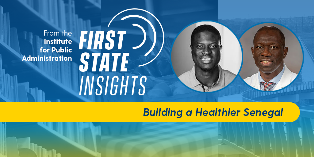 Photo of Talla Cissé and Dr. Saloum Cissé featured on the cover of First State Insights Podcast