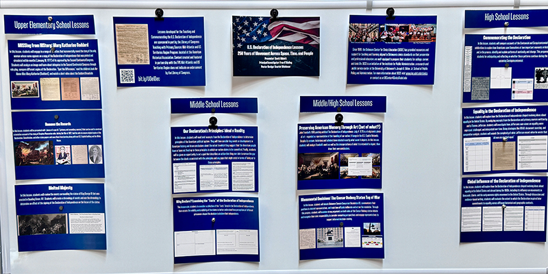 Scott Abbott poster presenation at the 2026 NCHE annual conference 