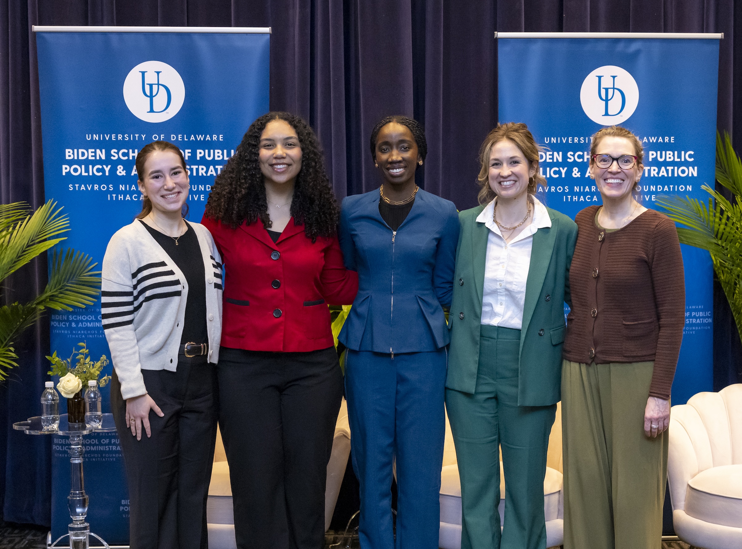 SNF Ithaca Student Leader, Danielle Blachar at SNF Ithaca's event with Sally Nuamah