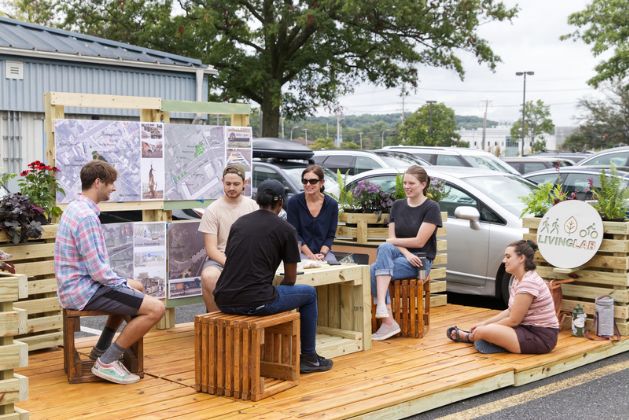 Living Lab is a UD research collaborative designed to assist Delaware communities in planning, implementing, and evaluating active transportation pop-up demonstrations. 