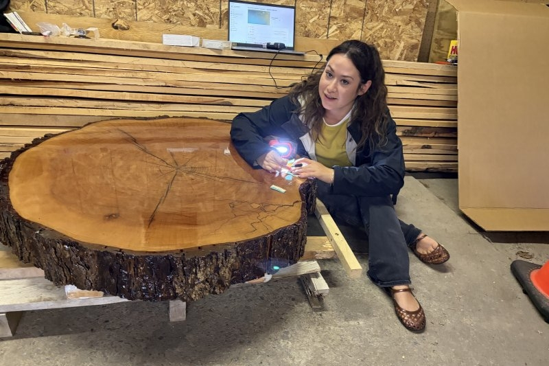 Kendall McCoach determining age od pecan tree