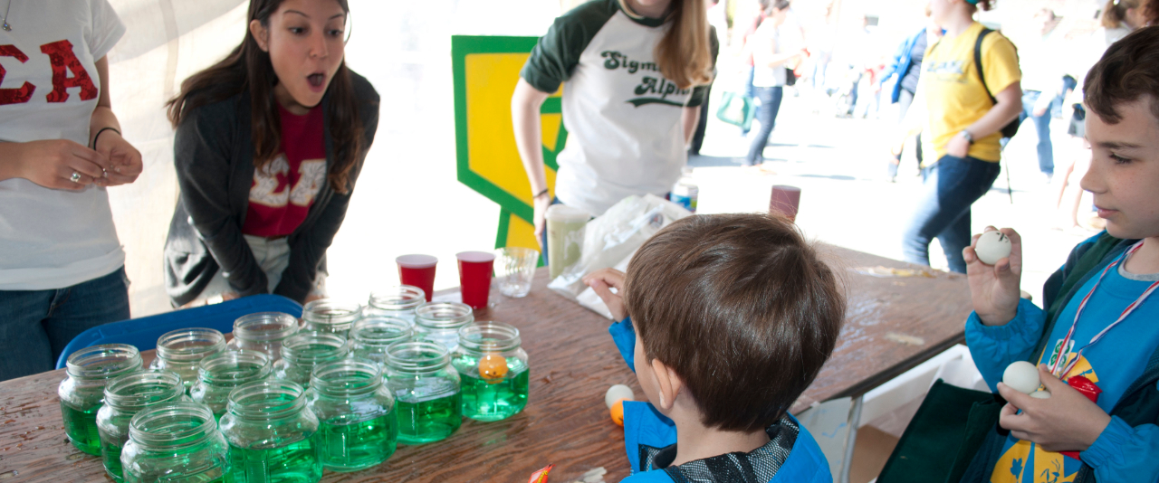 University of Delaware Ag Day Activity Tent