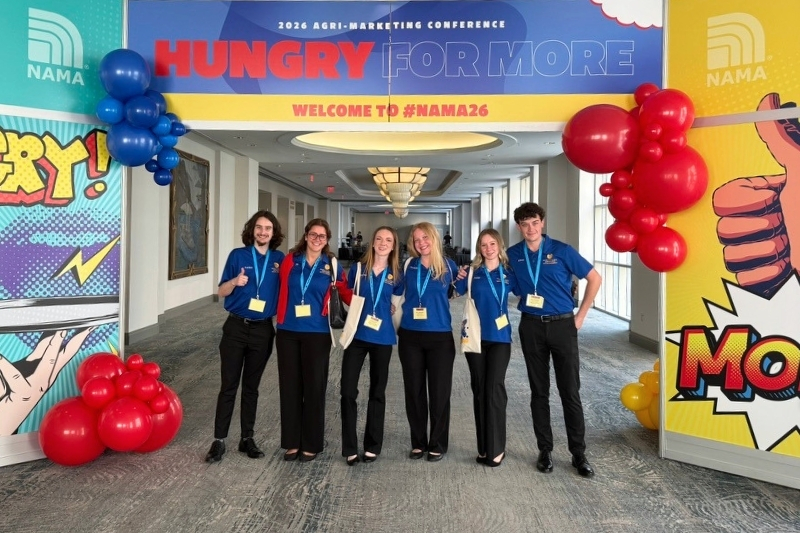 UD students take part in a national agri-marketing competition. 