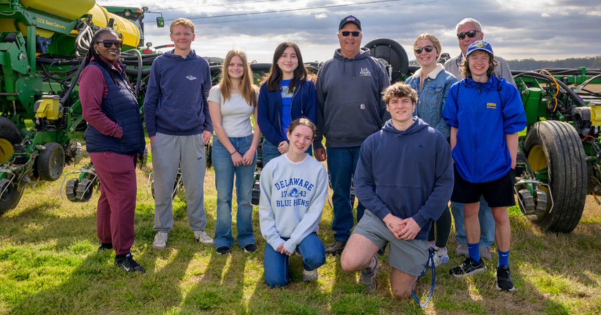 CEAE students and staff in the field.