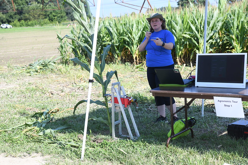 Erin Sparks on Corn Stature