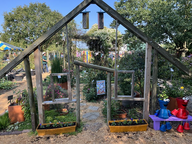 Entry into children's garden