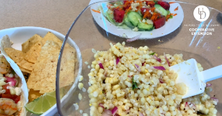 FOTO DE ENSALADA DE MAÍZ FRESCO