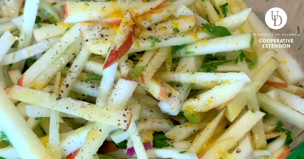 Kohlrabi Slaw | Healthy Seasonal Recipes | Health and Nutrition | Cooperative Extension