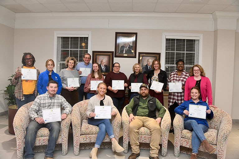 The graduating class of 2025 for Annie's Project
