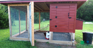 A chicken coop