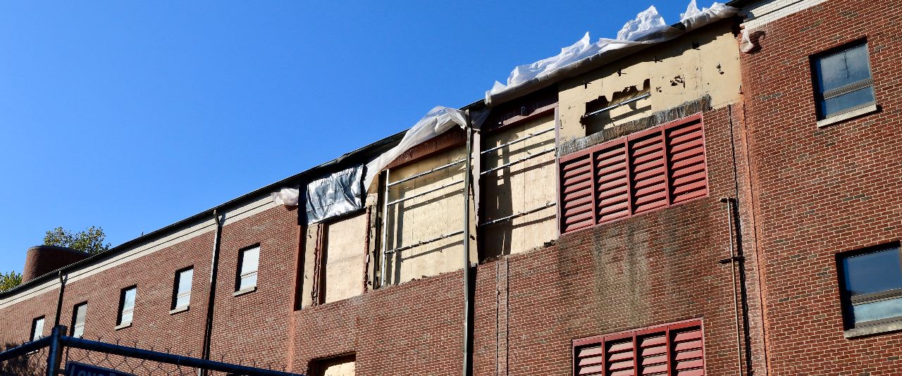 Silo Demolition of Worrilow Hall 