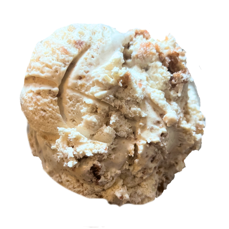 A scoop of Carrot Cake