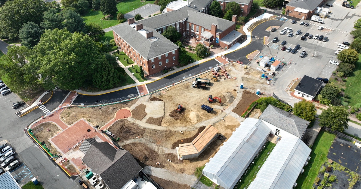 TELG Under Construction from the air