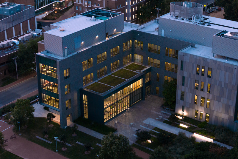 Aerial photo of the ISE Lab