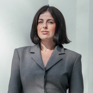 Headshot photo of Emily Pfender