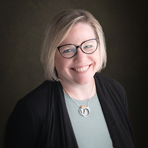 Headshot photo of Catharine Dann Roeber